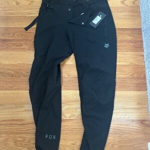 Fox Ranger Black Cycling Pants size 36 MTB